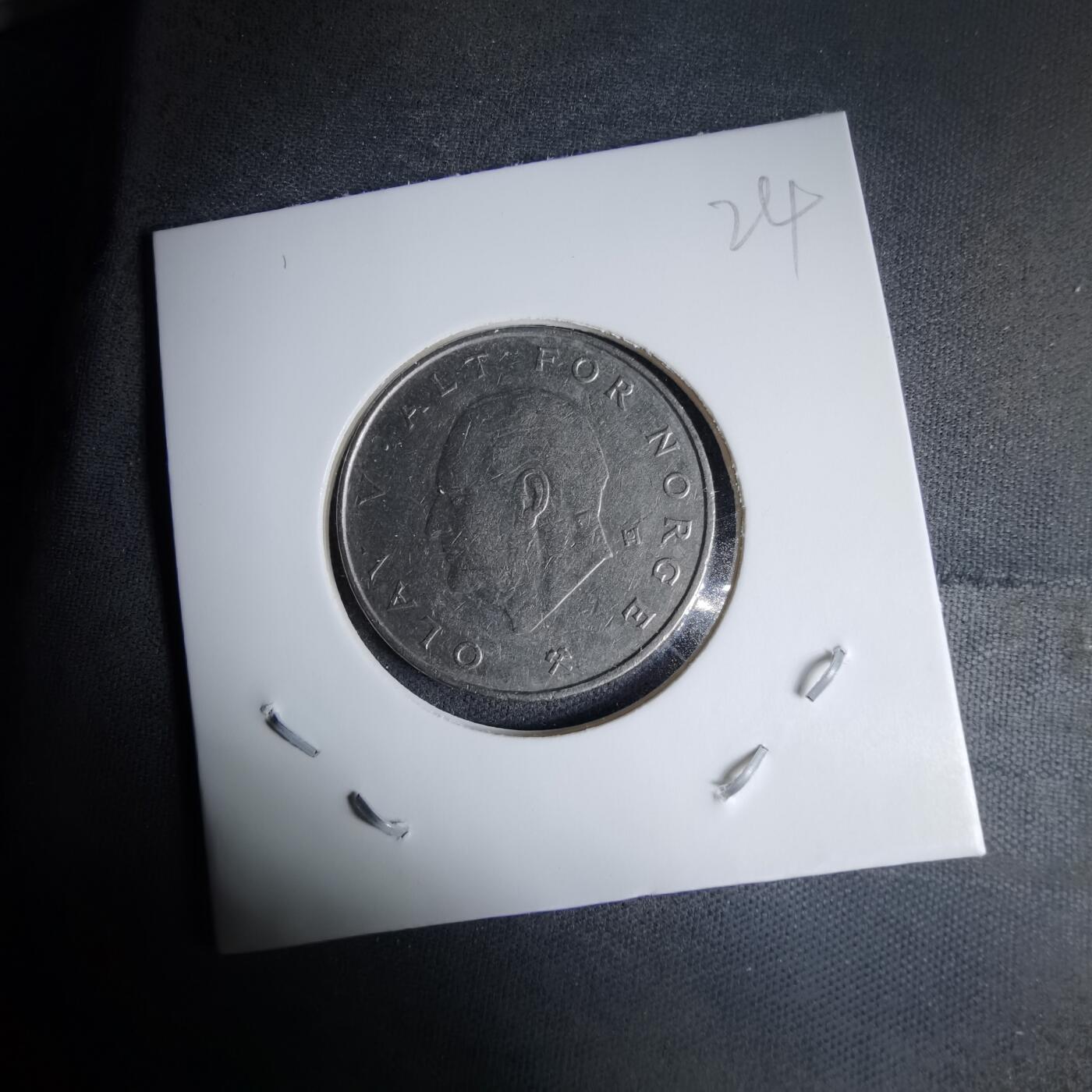 沼泽如烟--第997场 挪威1978年1克朗