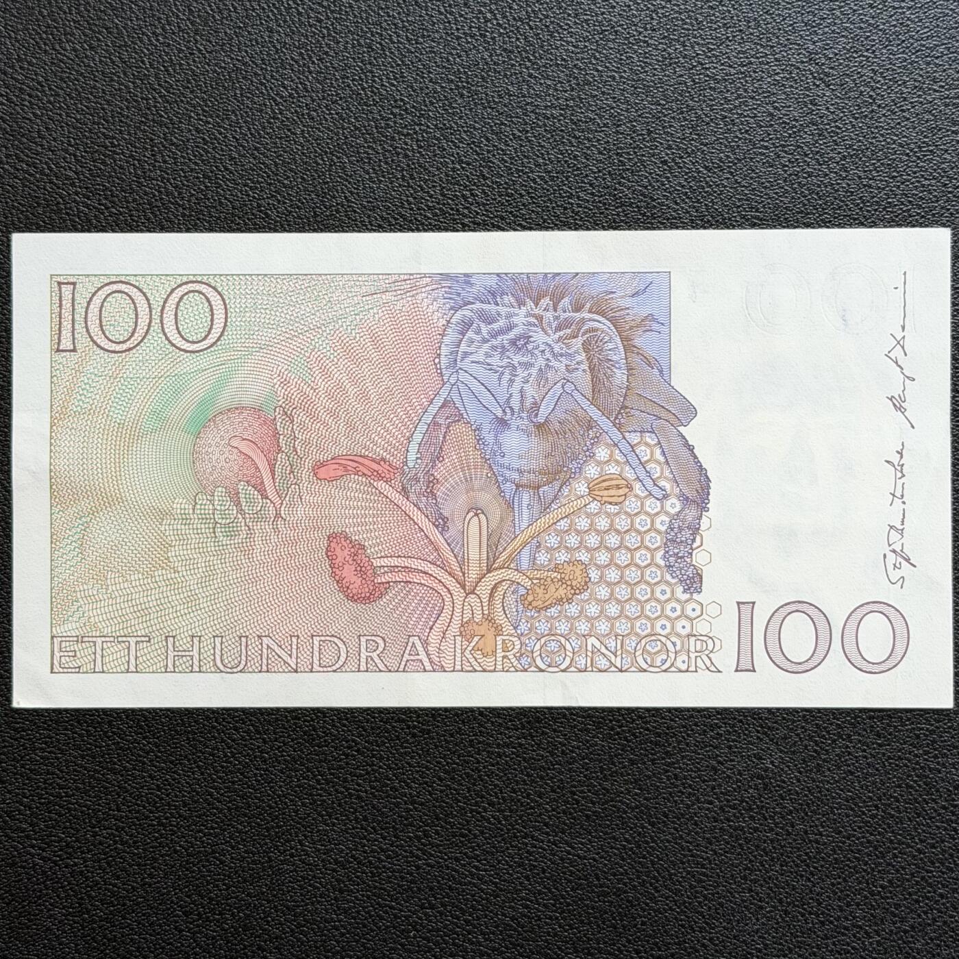 ＜星葵🌻钱币社＞非全新纸币场第70期·3月1日发货 瑞典1986年100克朗纸币