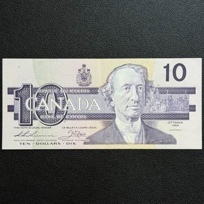 ＜星葵🌻钱币社＞非全新纸币场第70期·3月1日发货 - 加拿大1989年10元纸币