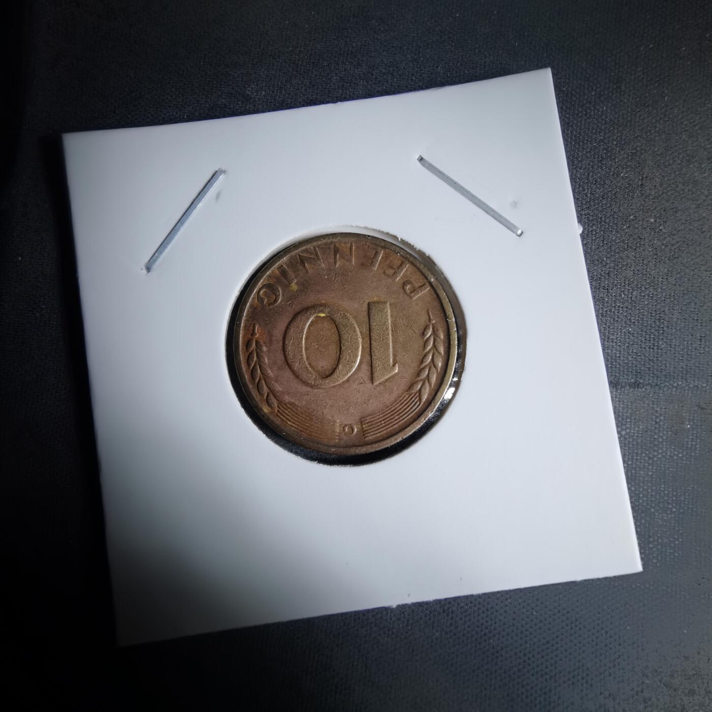 沼泽如烟--第997场 德国1950年10芬尼