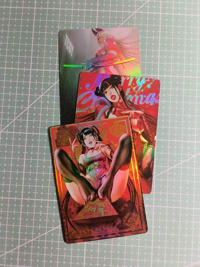 第22期  恭喜发财·万事如意·马年大吉 初五截拍(持续收拍品中…) - 【彩闪】燎原×黑暗王朝《新年红包》3张