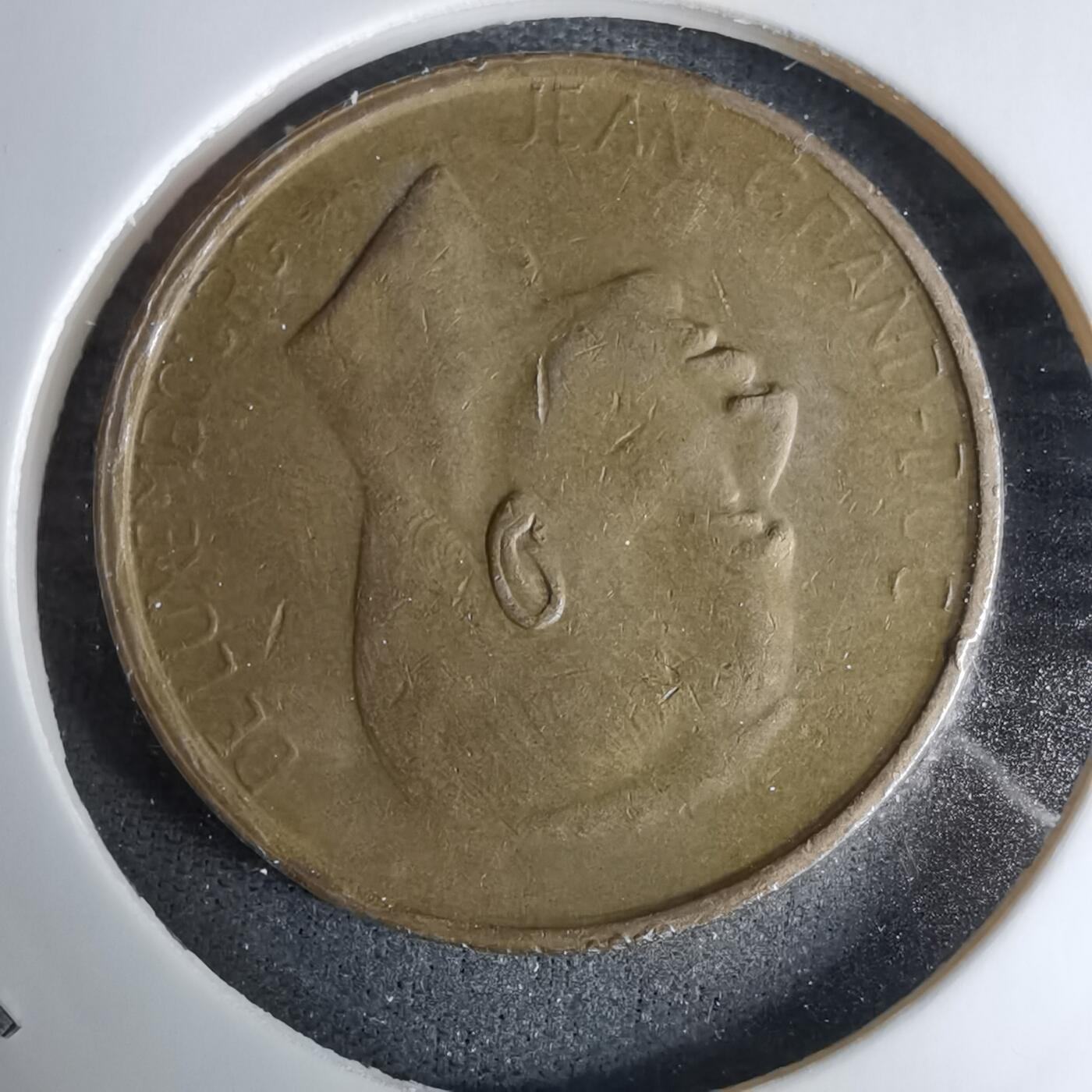 沼泽如烟--第996场 卢森堡1980年20法郎