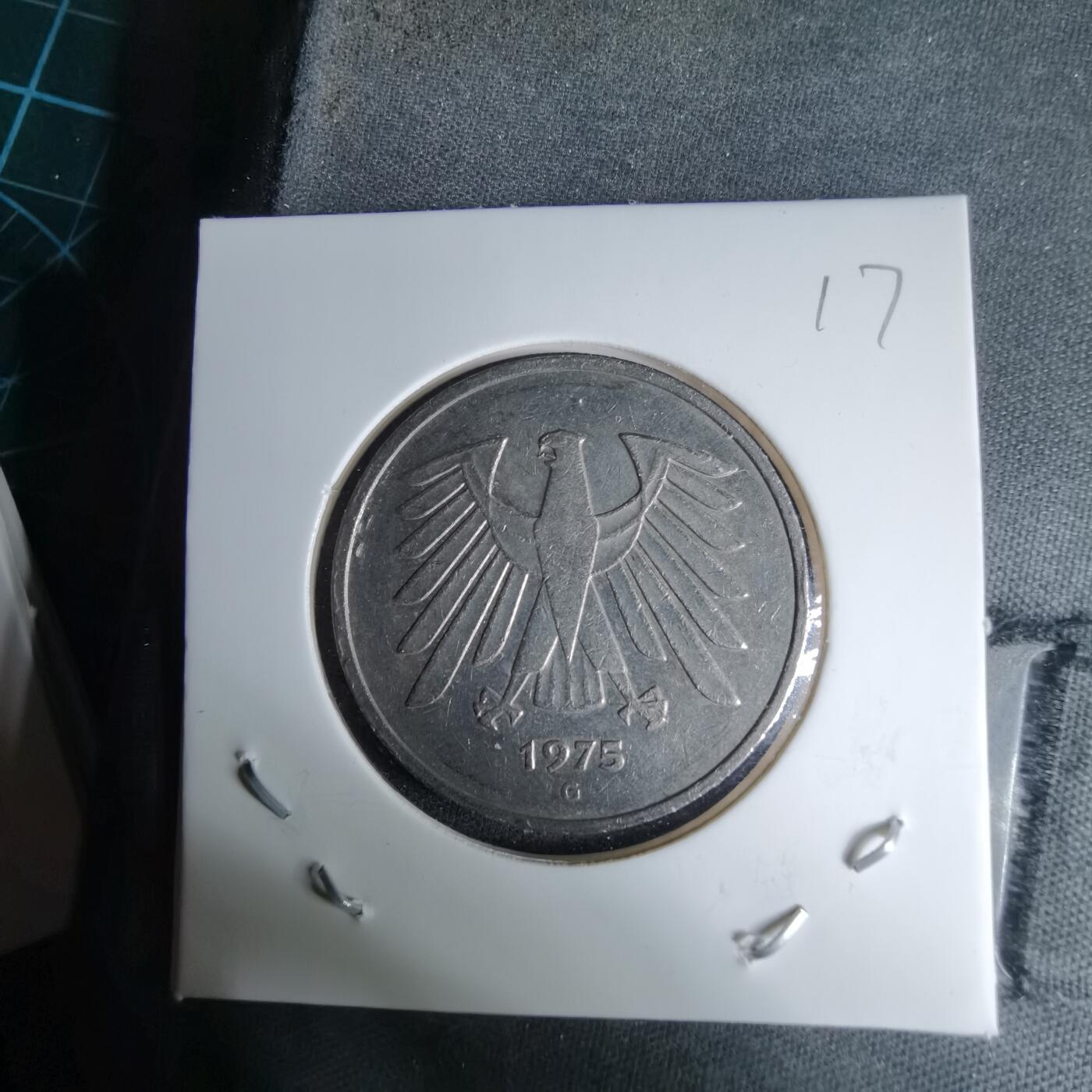 沼泽如烟--第997场 德国1975年5马克