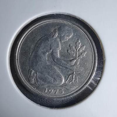 沼泽如烟--第997场 - 德国1975年50芬尼