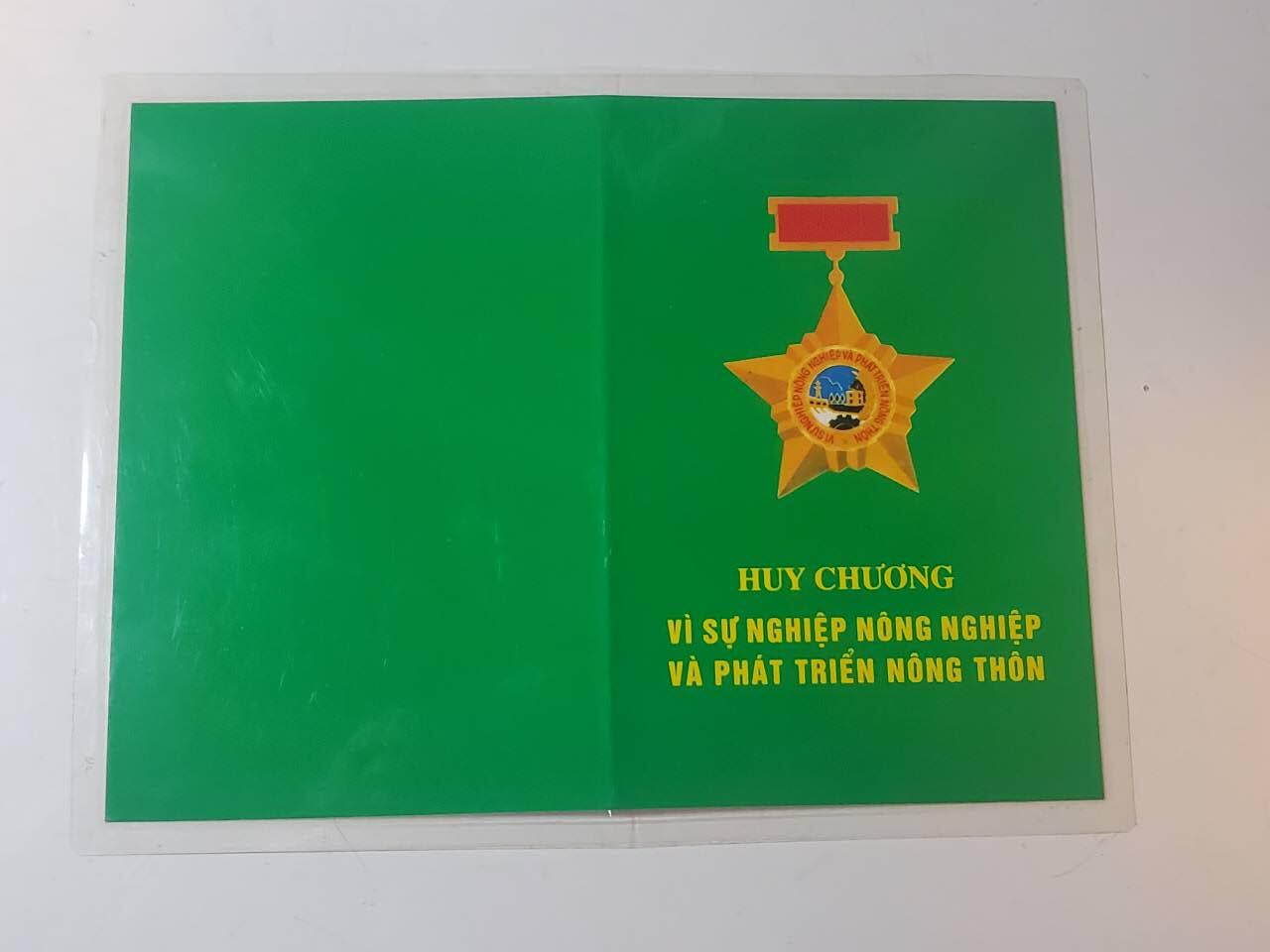 韵星假日军品类拍卖第41期 -- Rimey Holidays Militaria Auction 41 越南阮富桥局长为发展农业和农田事业奖章证书 少见证书