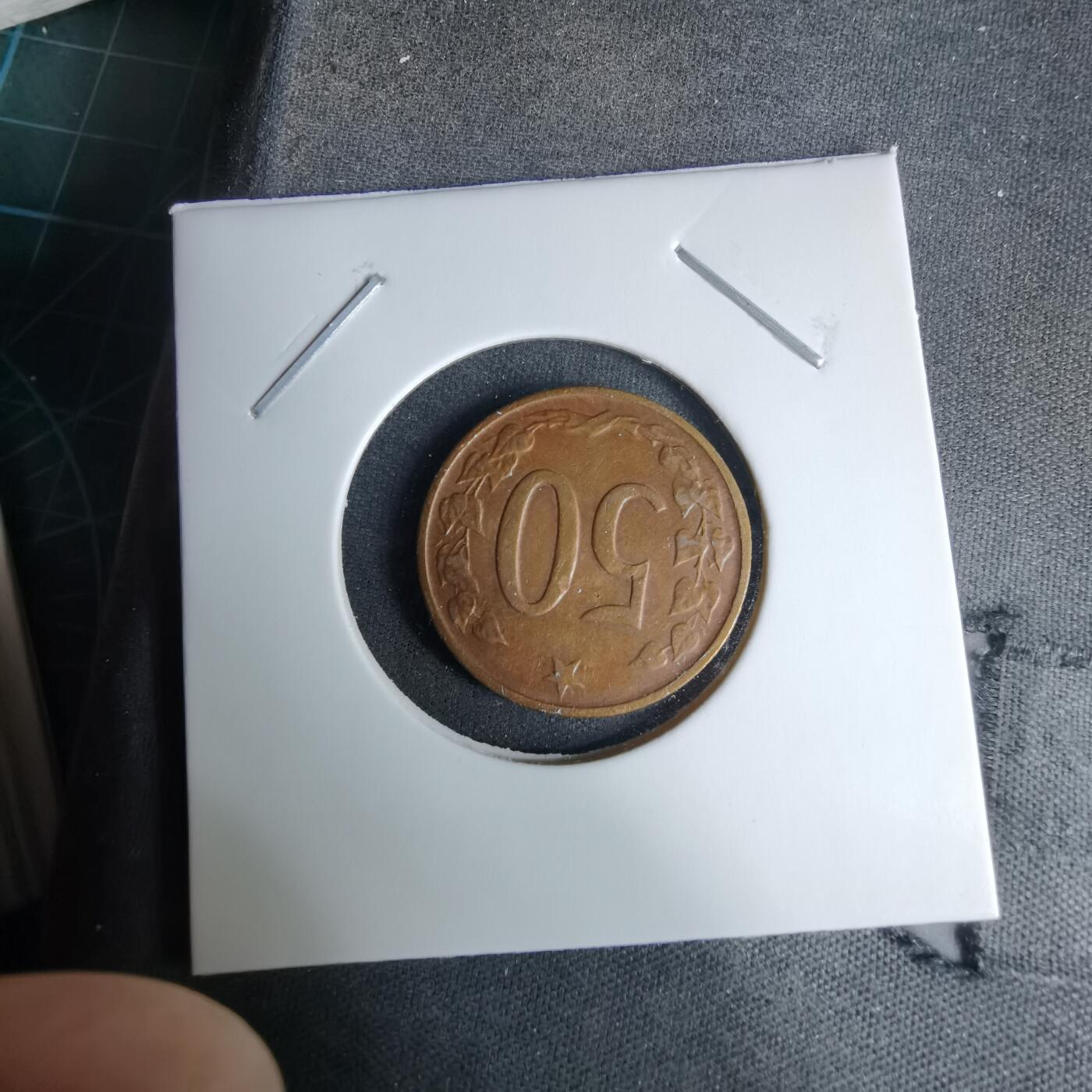 沼泽如烟--第996场 捷克斯洛伐克1964年50赫勒