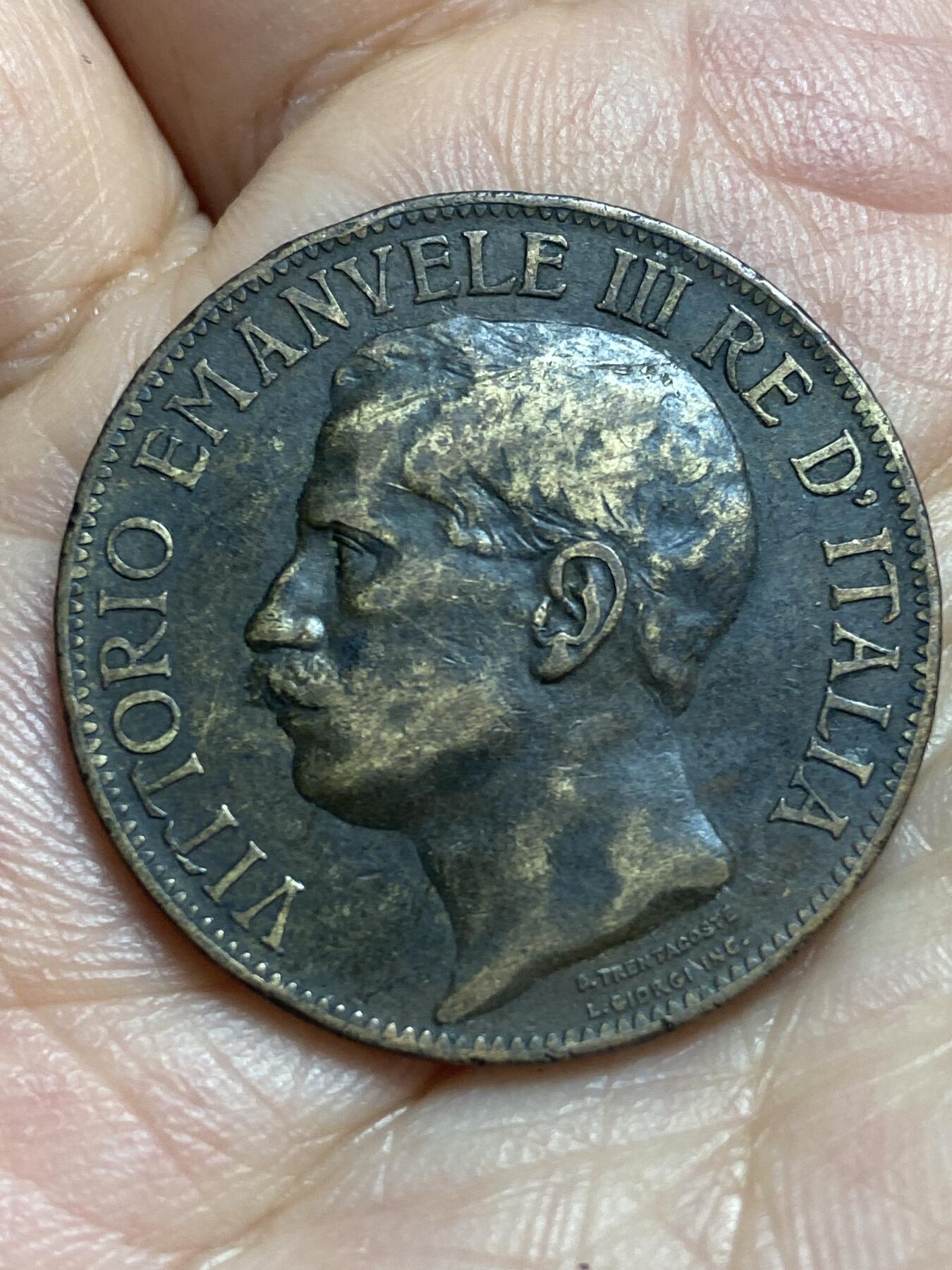 2026年第二十八场(总第一百九十七场）新春初七特拍场(佣金3%最低1元) 稀少熟美好品–意大利王国1911单年份10分(意大利王国建国50周年纪念币)