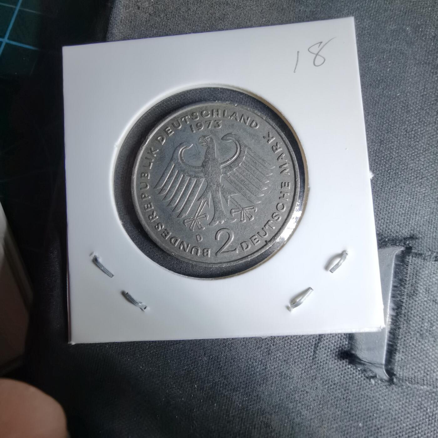 沼泽如烟--第997场 德国1973年2马克