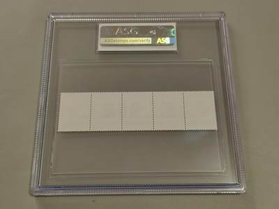 洪涛臻品批发群 精选邮票限时拍卖第1319期  编号N86-90儿童新全   ASG95高分，小形张盒，连票评级非常难得的高分，碰到不要错过