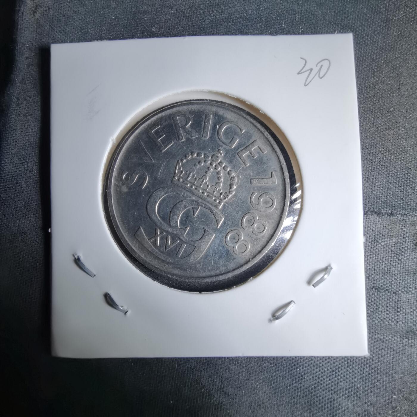 沼泽如烟--第997场 瑞典1988年5克朗