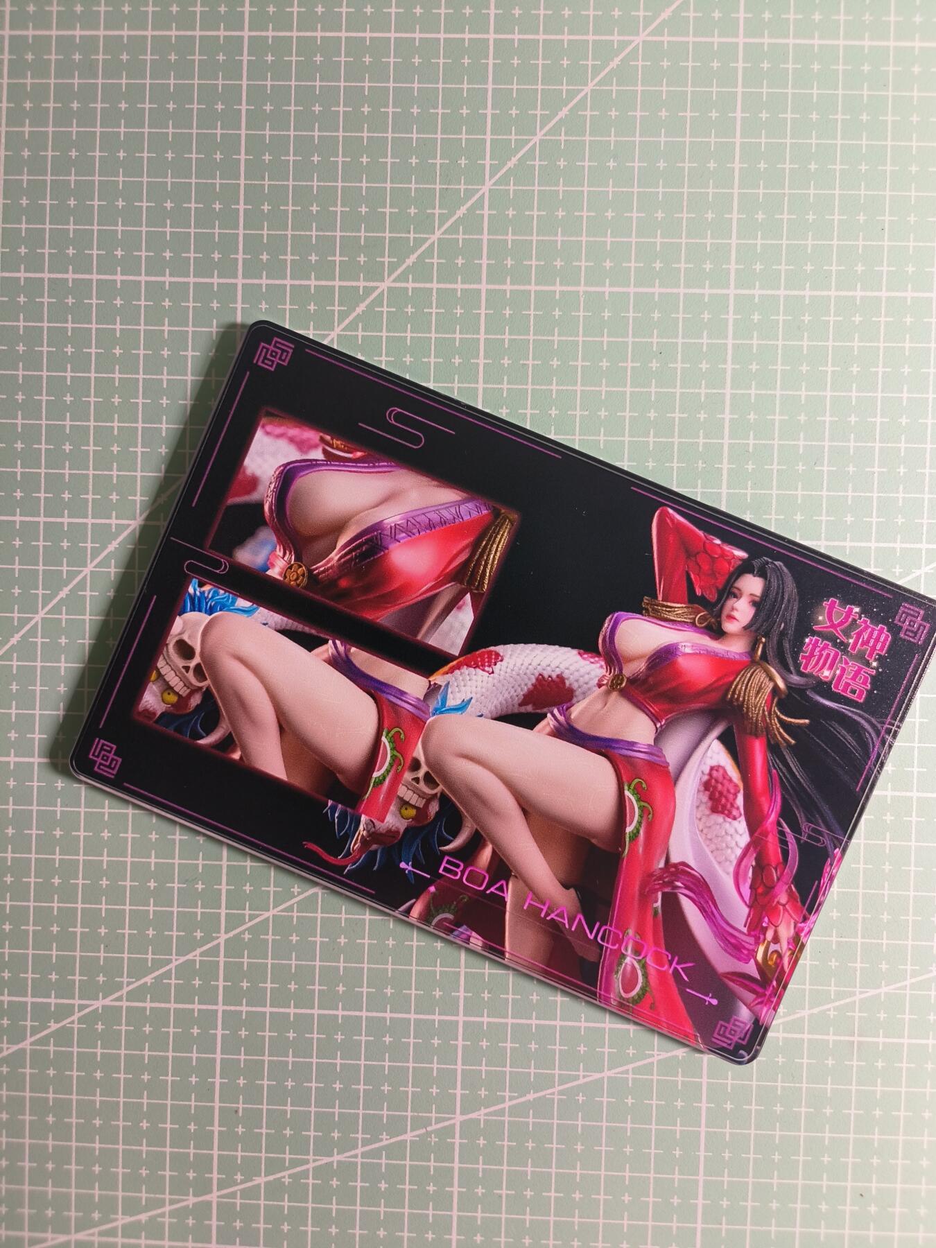 第22期  恭喜发财·万事如意·马年大吉 初五截拍(持续收拍品中…) 【流沙卡砖】女神物语《海贼王》波雅·汉库克(里边有流沙可以动)