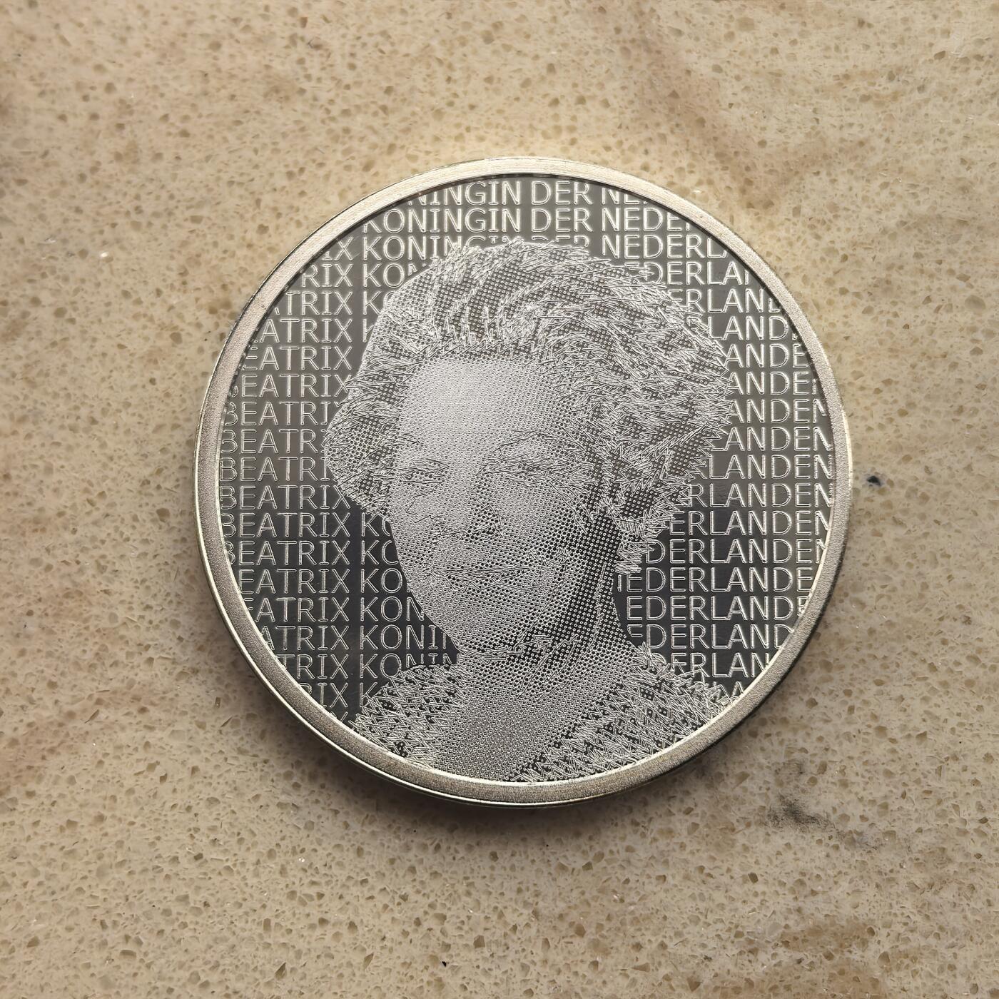 道一币馆币章第一百六十五场 欧洲之星 荷兰2006年画家伦勃朗诞辰400周年5欧元精制银币  11.9g 925s