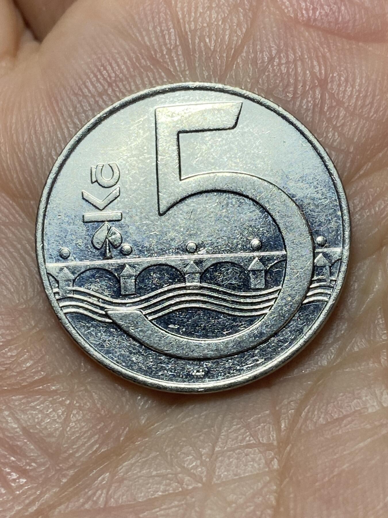 2026年第二十七场(总第一百九十六场）外国好品散币场(免佣金) 捷克共和国🇨🇿1993年5克朗