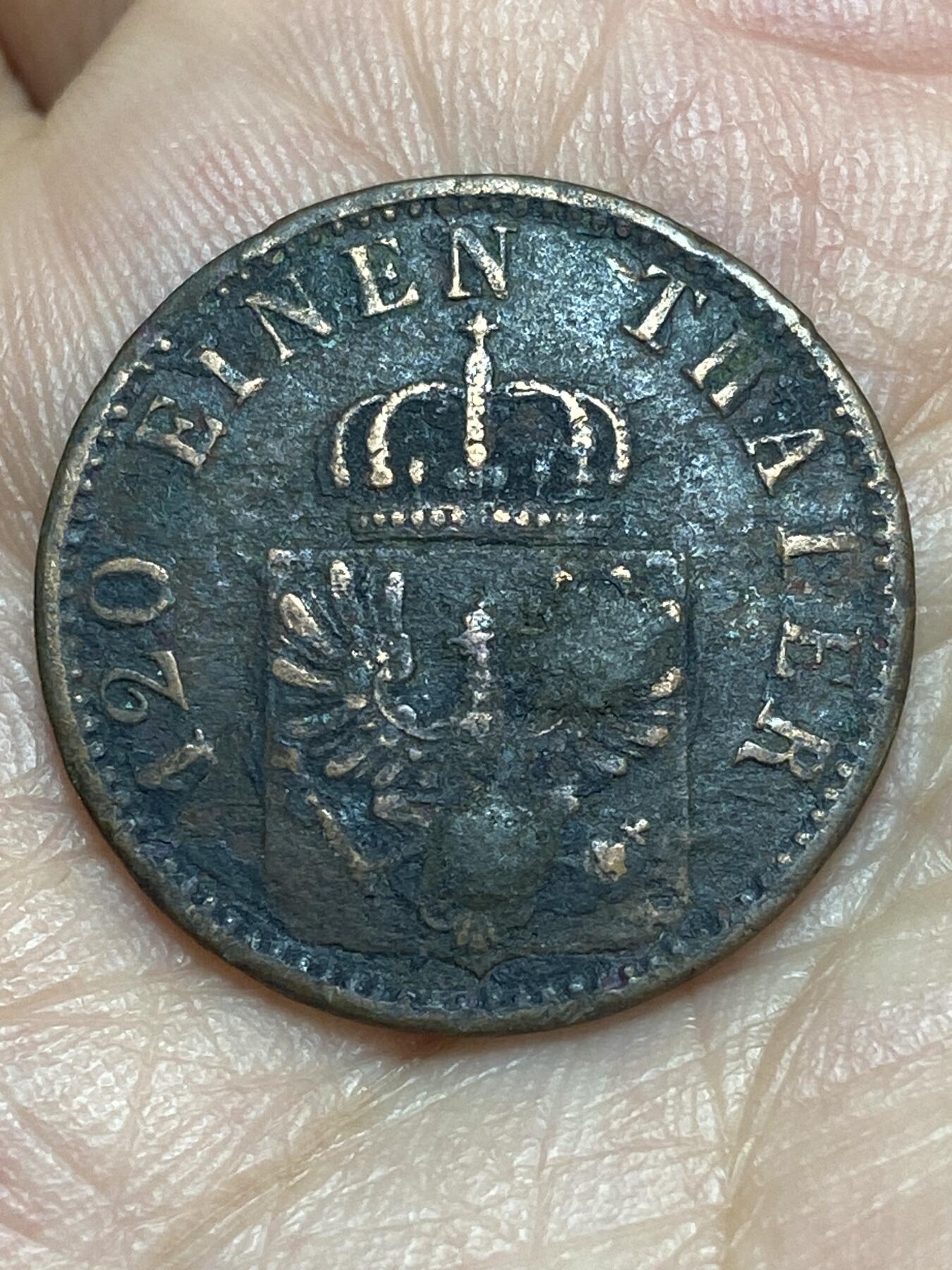 2026年第二十八场(总第一百九十七场）新春初七特拍场(佣金3%最低1元) 德意志邦国–普鲁士王国1873年3芬尼(等值1/120泰勒，威廉一世时期，关门年，A标柏林造)