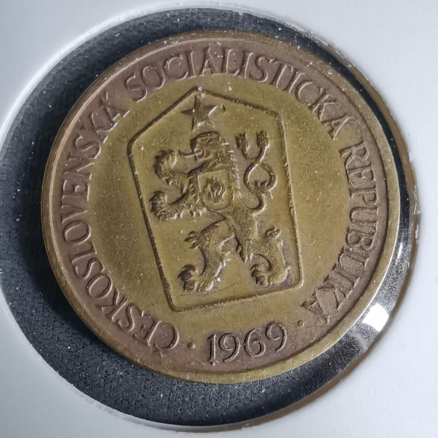 沼泽如烟--第996场 捷克斯洛伐克1969年1克朗