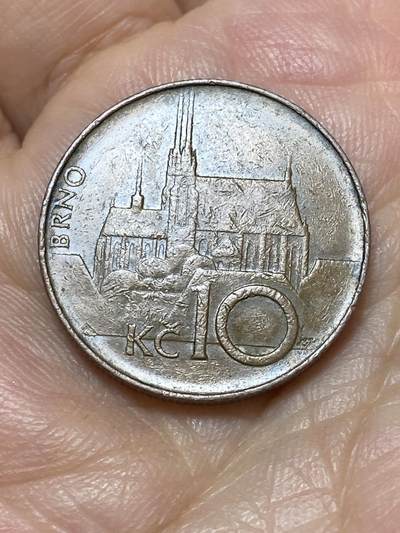 2026年第二十七场(总第一百九十六场）外国好品散币场(免佣金) - 捷克共和国🇨🇿1994年10克朗