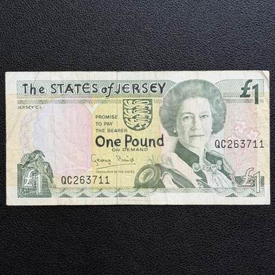 ＜星葵🌻钱币社＞非全新纸币场第70期·3月1日发货 - 泽西岛1993年1镑纸币