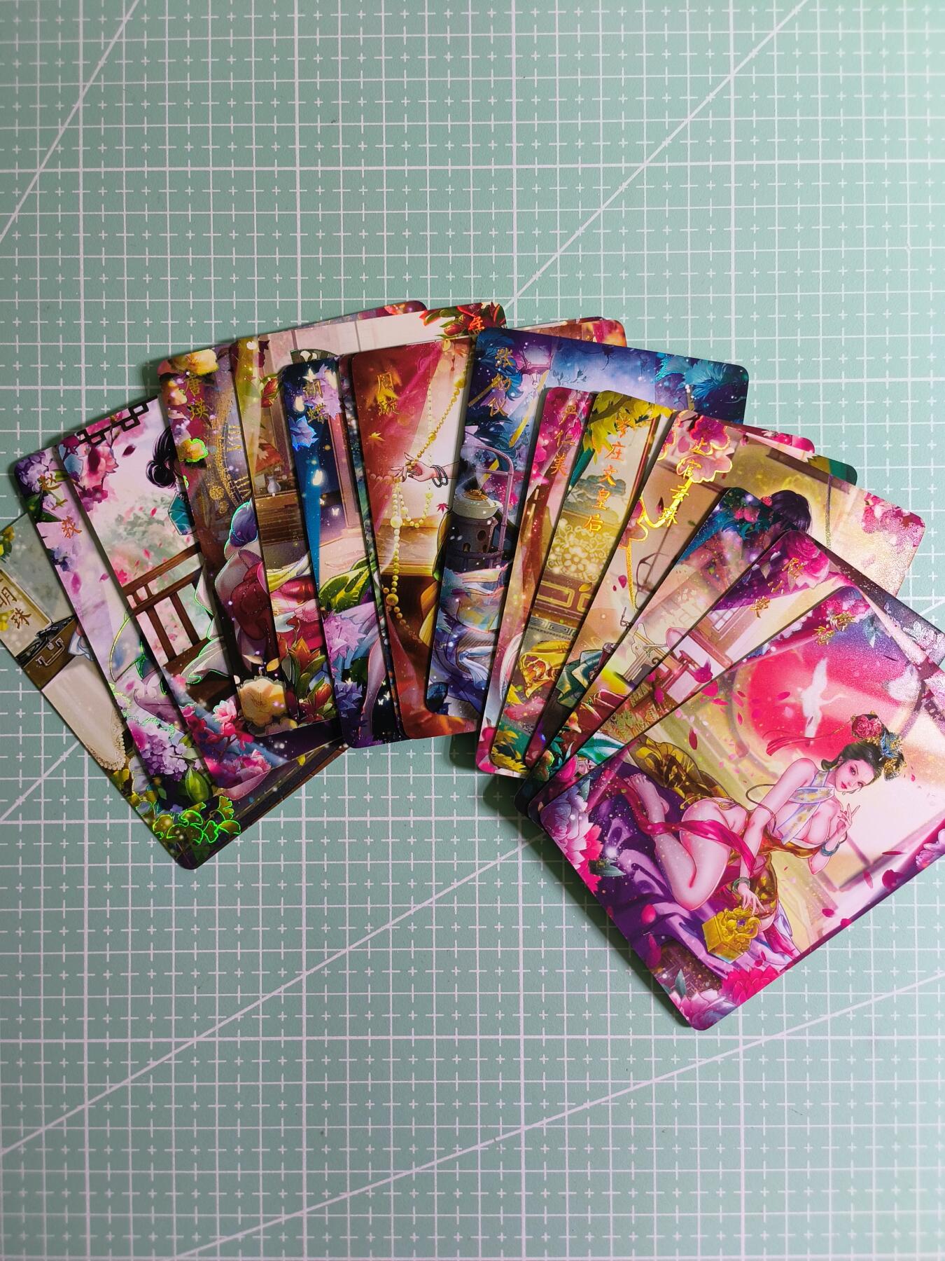 第22期  恭喜发财·万事如意·马年大吉 初五截拍(持续收拍品中…) 【钻闪】燎原×玲姐《解语花·民清篇》小套17张