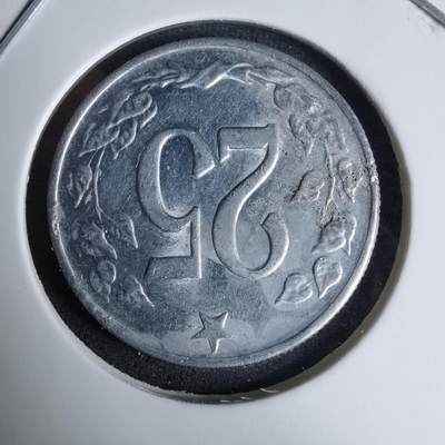 沼泽如烟--第996场 - 捷克斯洛伐克1962年25赫勒