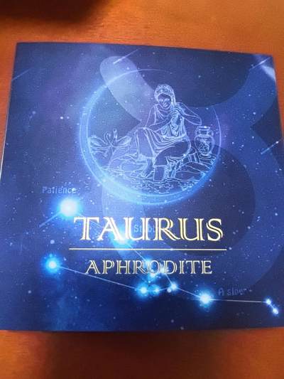 长老汇马年精选第一场拍卖 -  2021萨摩亚金牛座阿芙洛狄忒20分铜镀金币，盒证全，3000枚