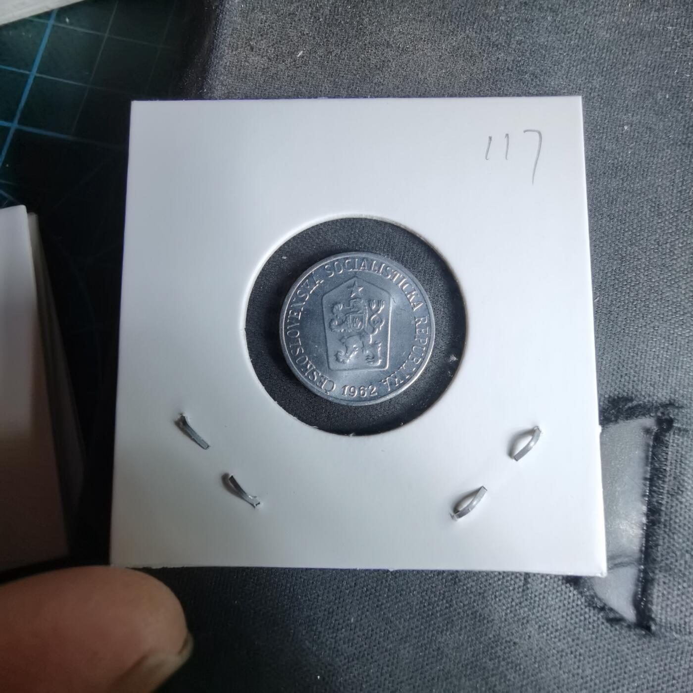 沼泽如烟--第996场 捷克斯洛伐克1962年1赫勒