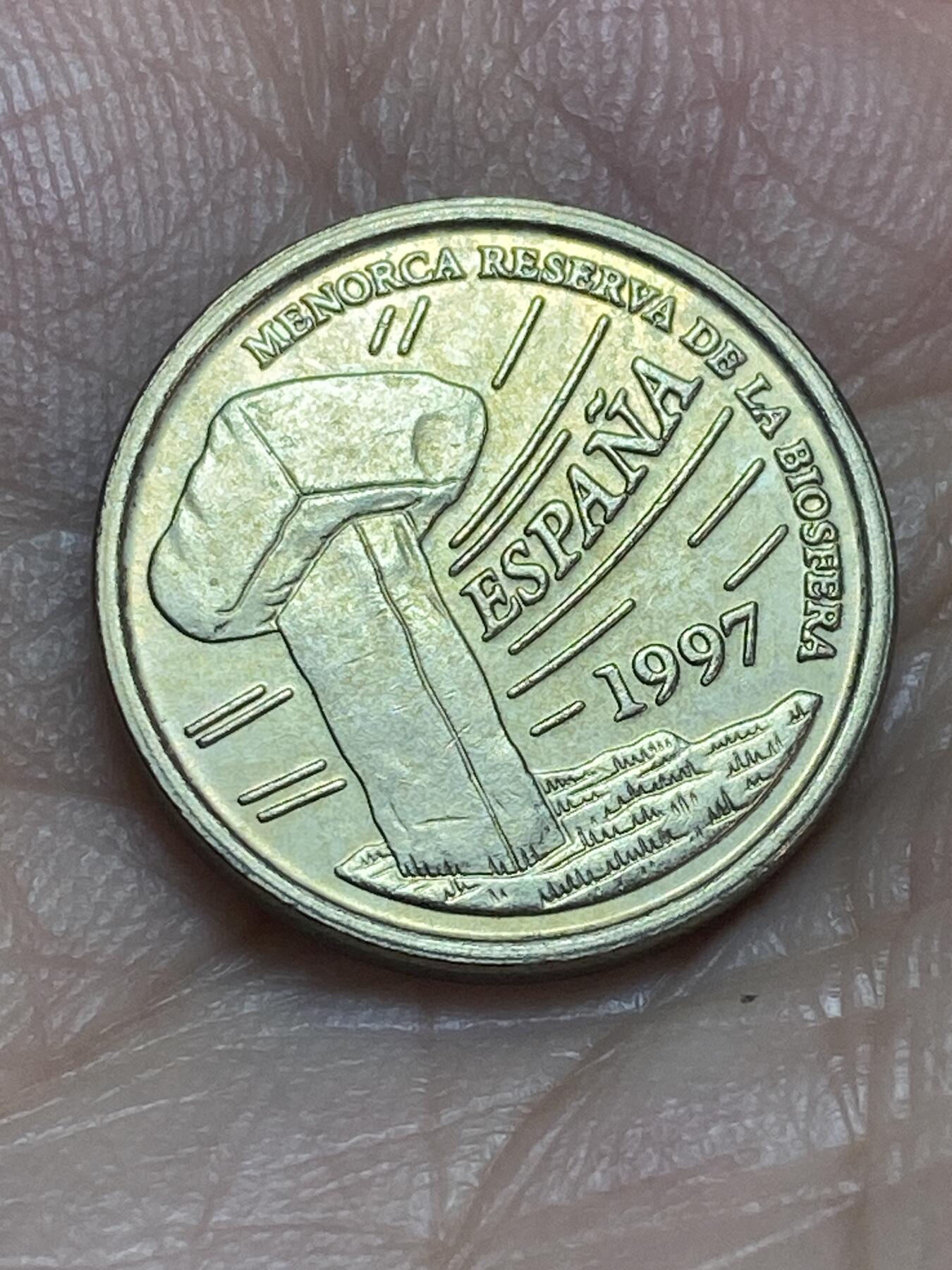 2026年第二十八场(总第一百九十七场）新春初七特拍场(佣金3%最低1元) 西班牙🇪🇸1997年5比塞塔(巴利阿里群岛纪念币)