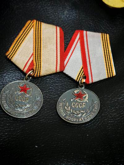 时顺第二十九拍(新年大拍) - 苏联老战士奖章，授予服役满25年的军人