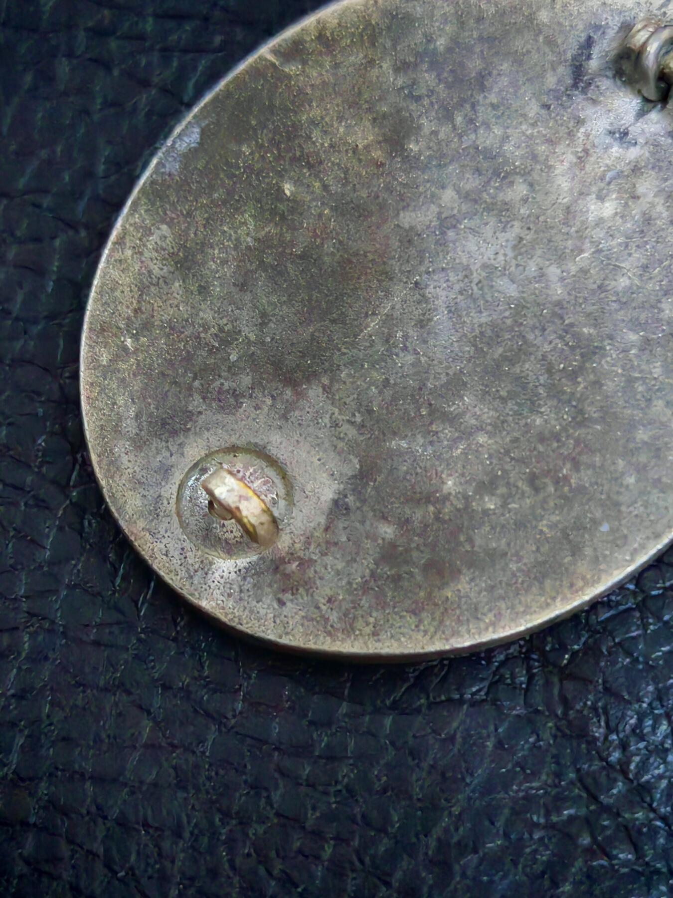 时顺第二十九拍(新年大拍) 二战时期银级战伤奖章，100厂标，锌制镀银