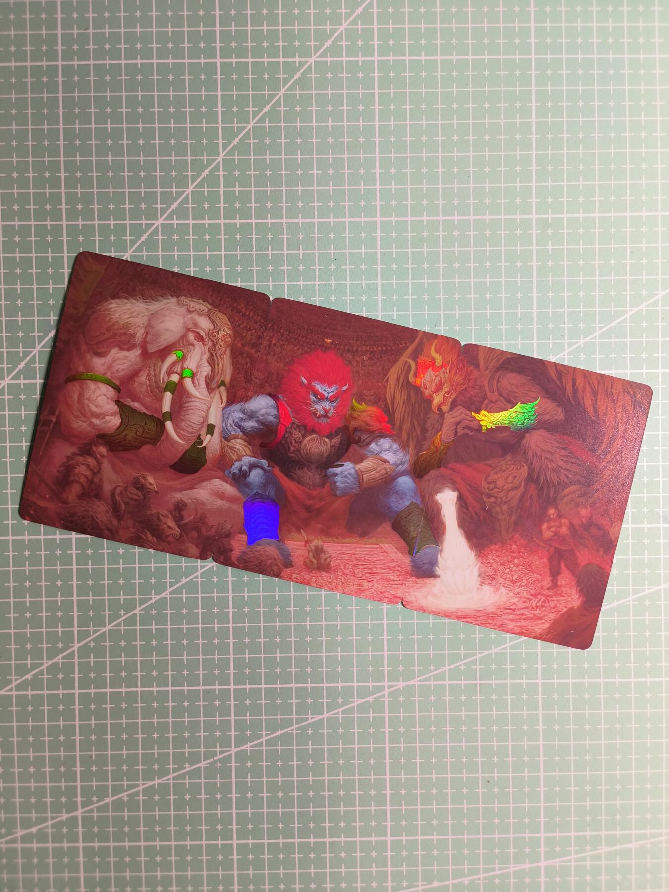 第22期  恭喜发财·万事如意·马年大吉 初五截拍(持续收拍品中…) 【彩闪三拼】焱卡文化×无胜《问道东方》场景④