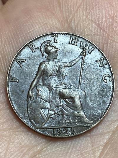 2026年第二十八场(总第一百九十七场）新春初七特拍场(佣金3%最低1元) - 英国🇬🇧1924年1法新(乔治五世第二版)