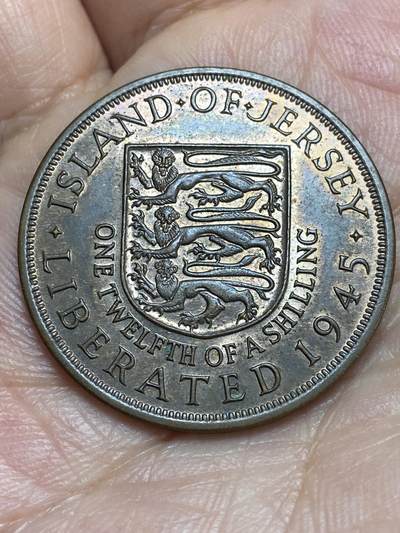 2026年第二十八场(总第一百九十七场）新春初七特拍场(佣金3%最低1元) - 好品–泽西岛🇯🇪1945年1/12先令(二战胜利纪念币)