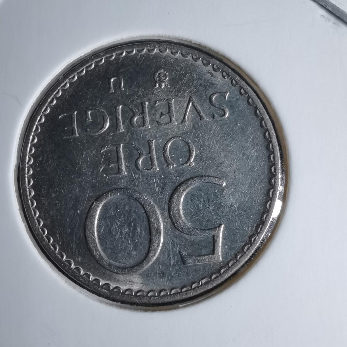 沼泽如烟--第997场 瑞典1973年50欧尔