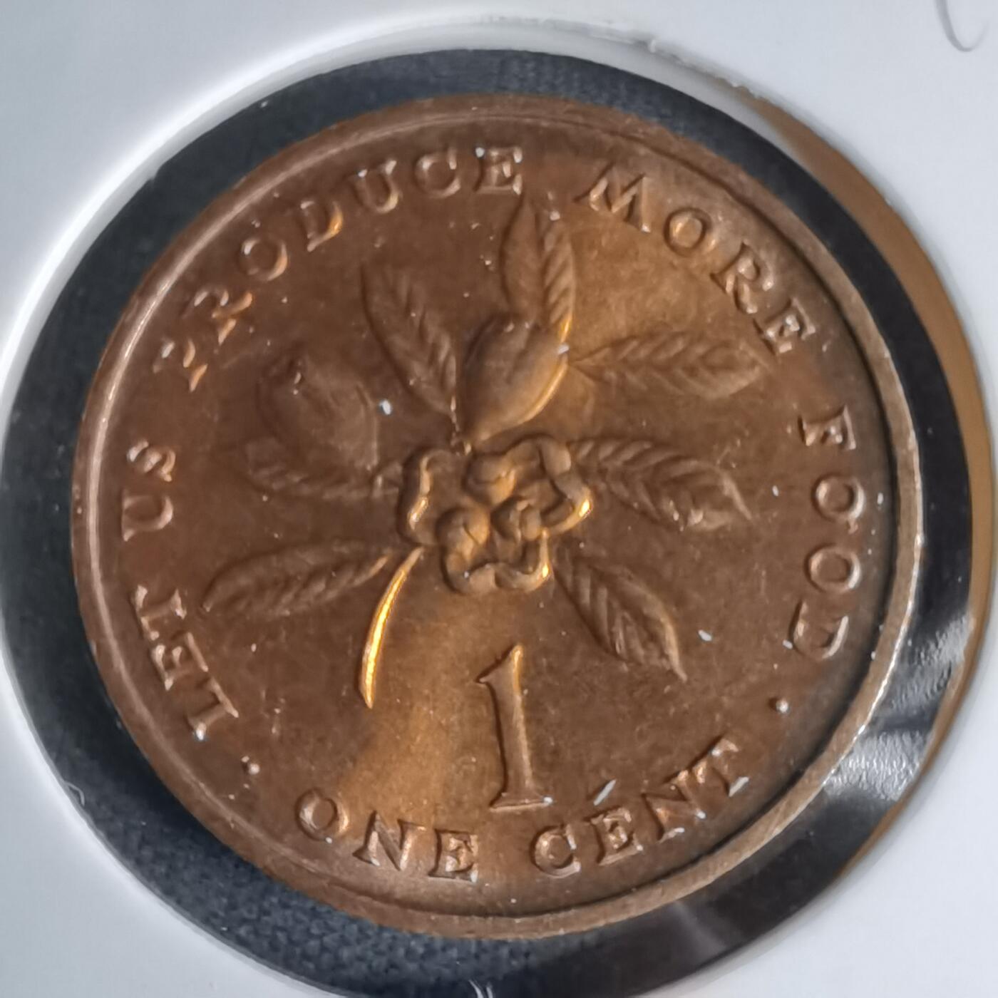 沼泽如烟--第998场 牙买加1971年一分FAO