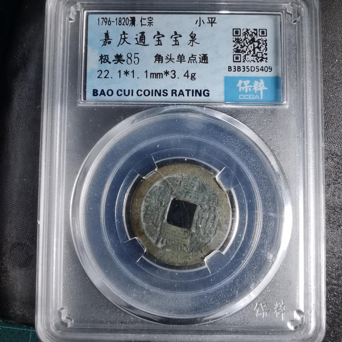 沼泽如烟--第996场 嘉庆通宝