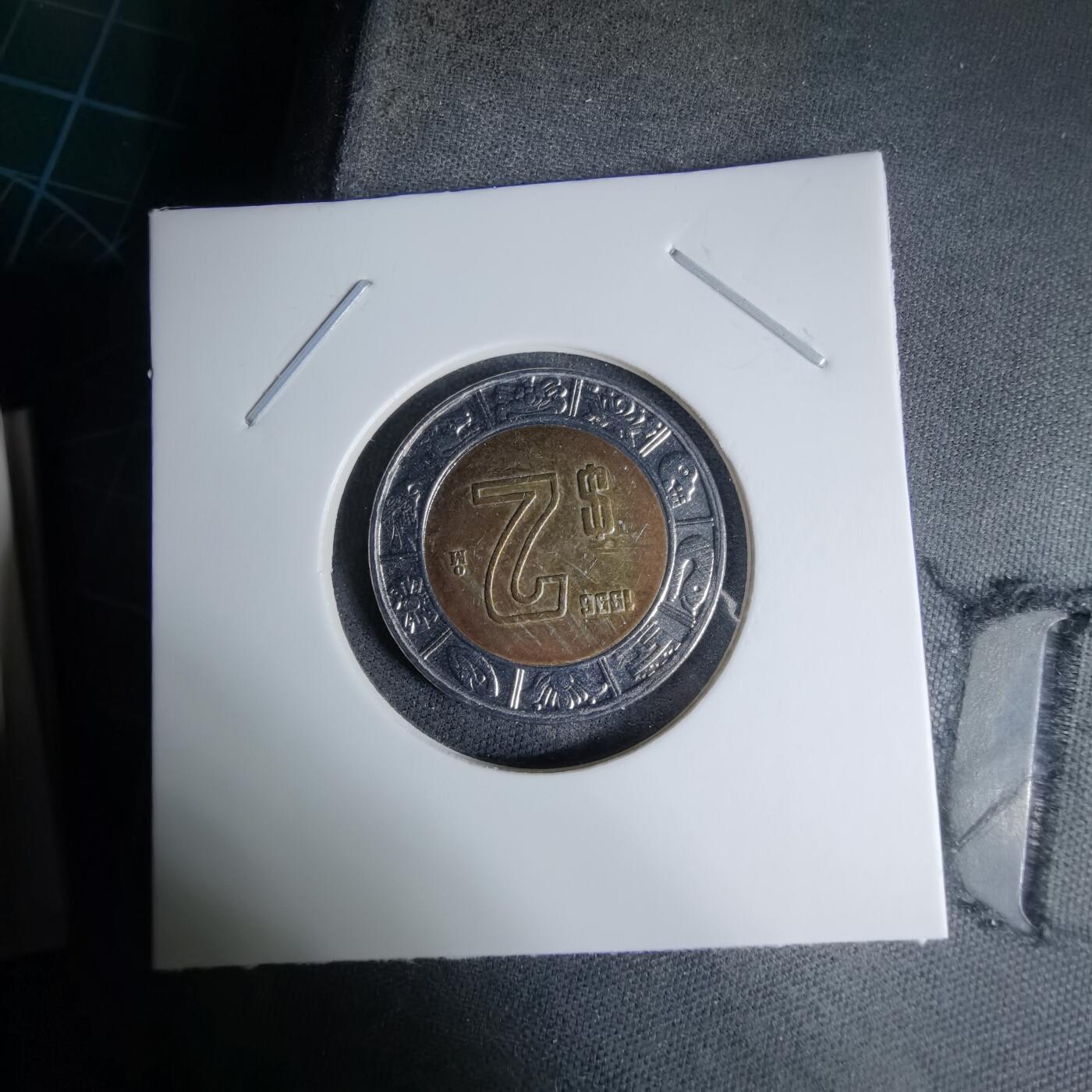 沼泽如烟--第997场 墨西哥1996年2比索