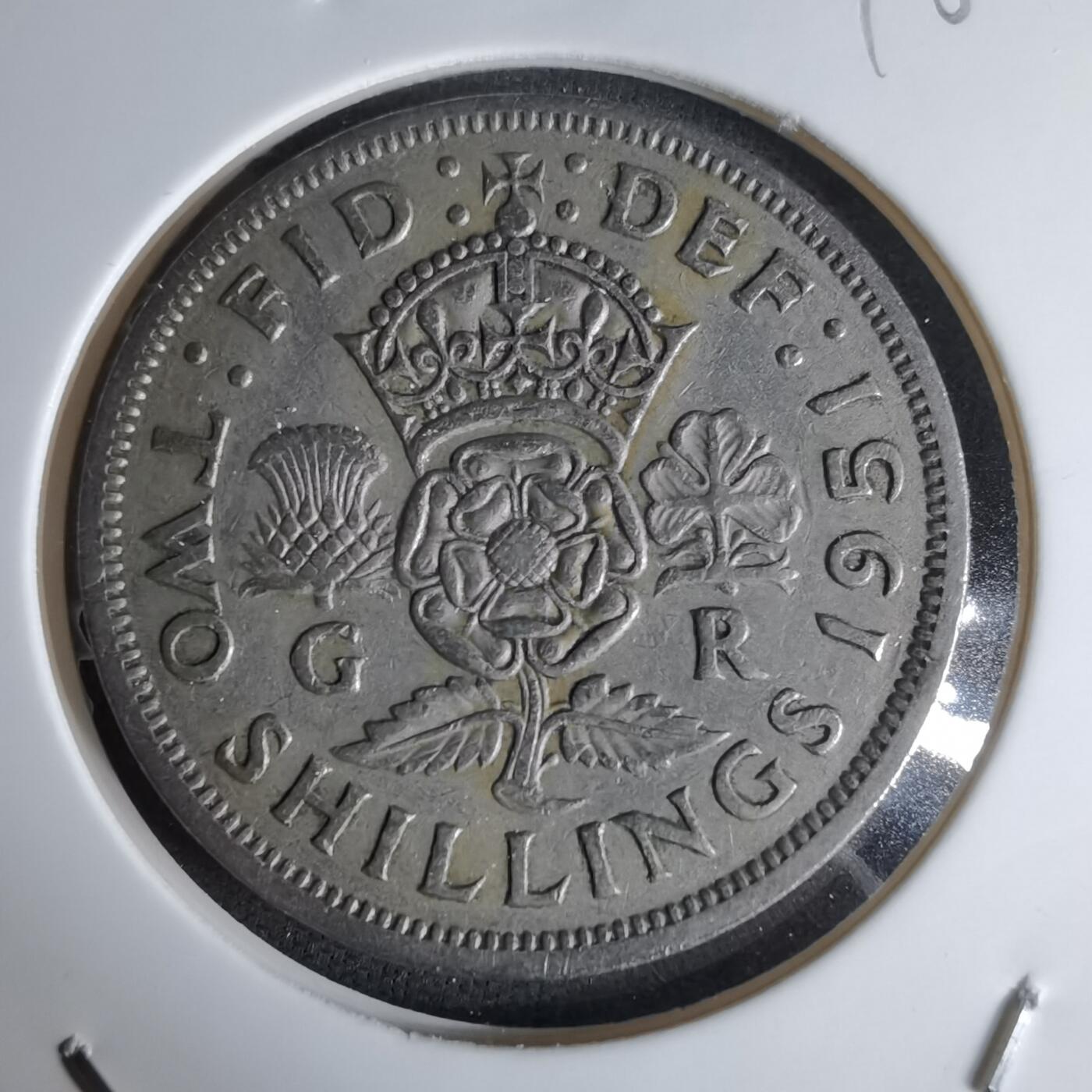 沼泽如烟--第998场 英国1951年2先令