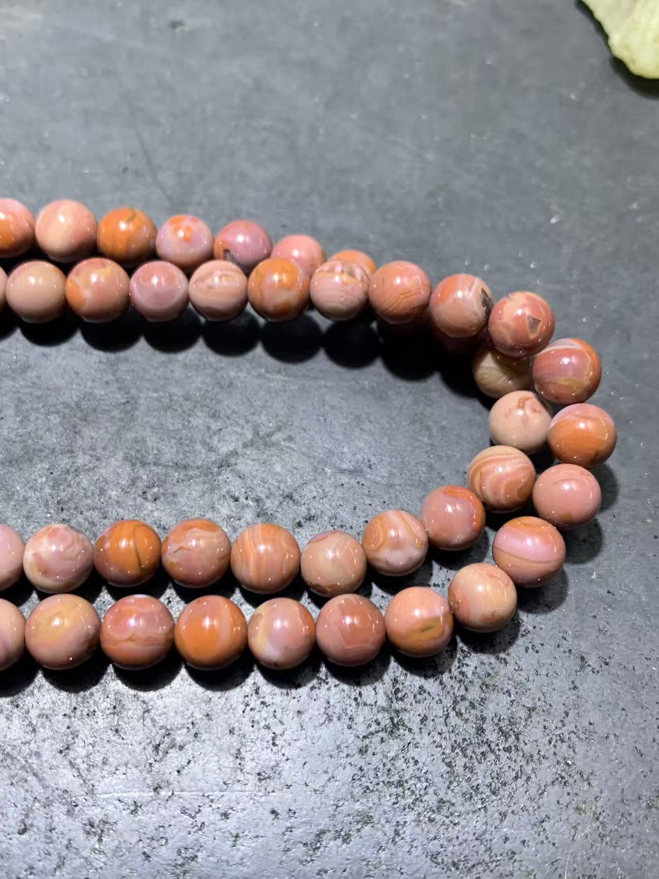 精美川料南红玛瑙紫罗兰108手串一条，