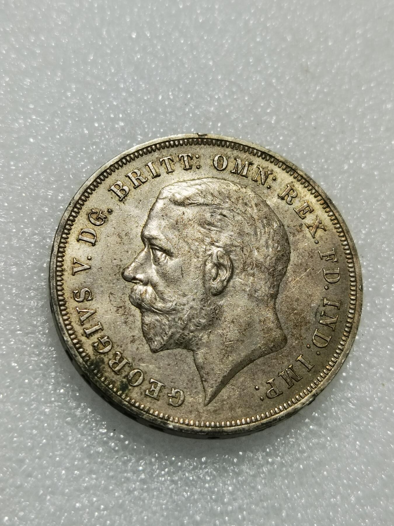 天下钱庄专场欢迎参拍 英国乔治五世木马剑银币