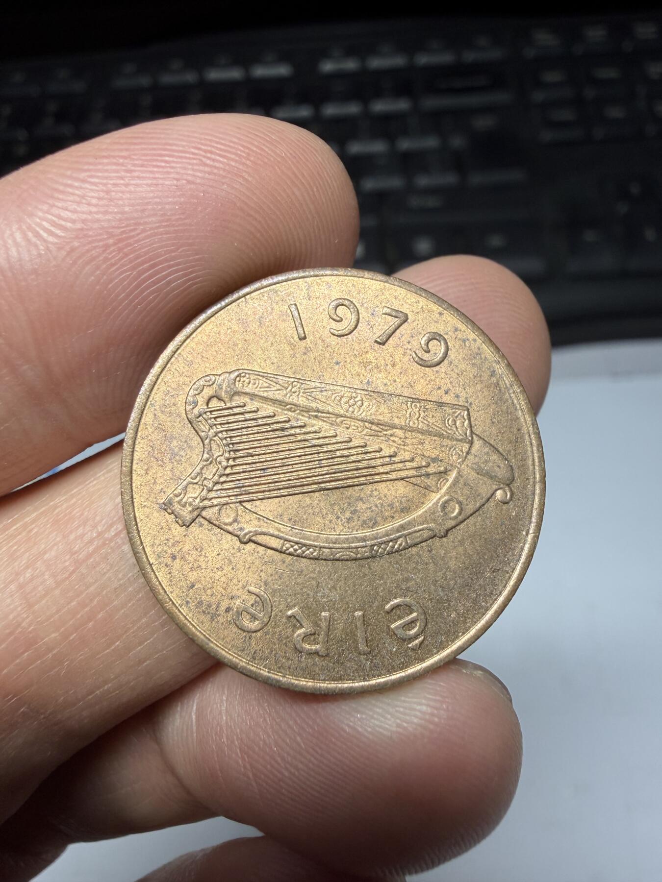 2025年集古藏今外币拍卖第二期-第8场—（总第308拍），可以寄存60天，满160元包邮。 1979年爱尔兰2便士