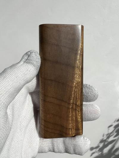 零元拍：B38 金丝楠牌子，3D立体波纹香喷喷的小金砖，金光闪闪，108/43/12.5MM - 零元拍：B38 金丝楠牌子，3D立体波纹香喷喷的小金砖，金光闪闪，108/43/12.5MM