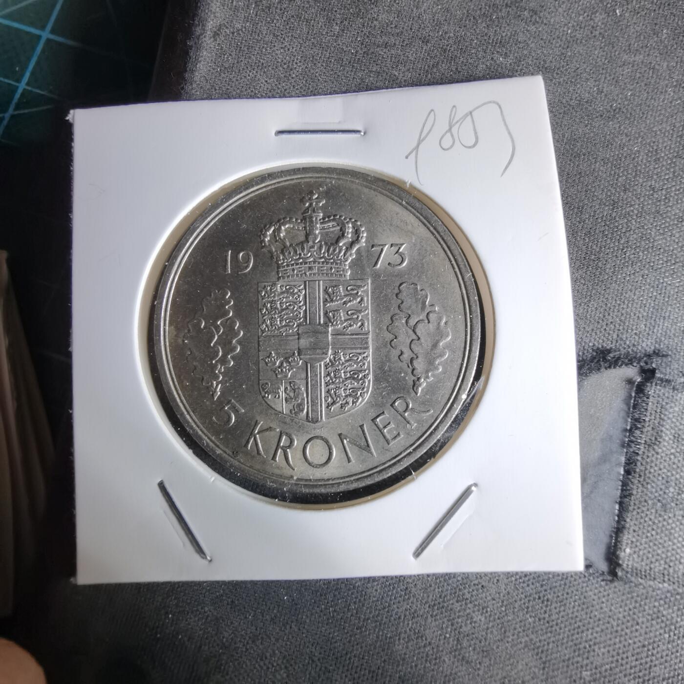 沼泽如烟--第998场 丹麦1973年5克朗