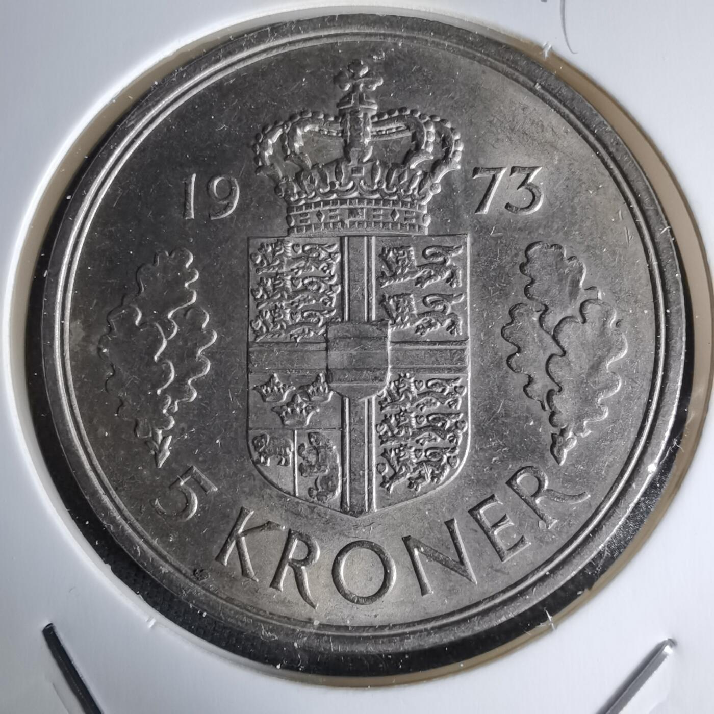 沼泽如烟--第998场 丹麦1973年5克朗