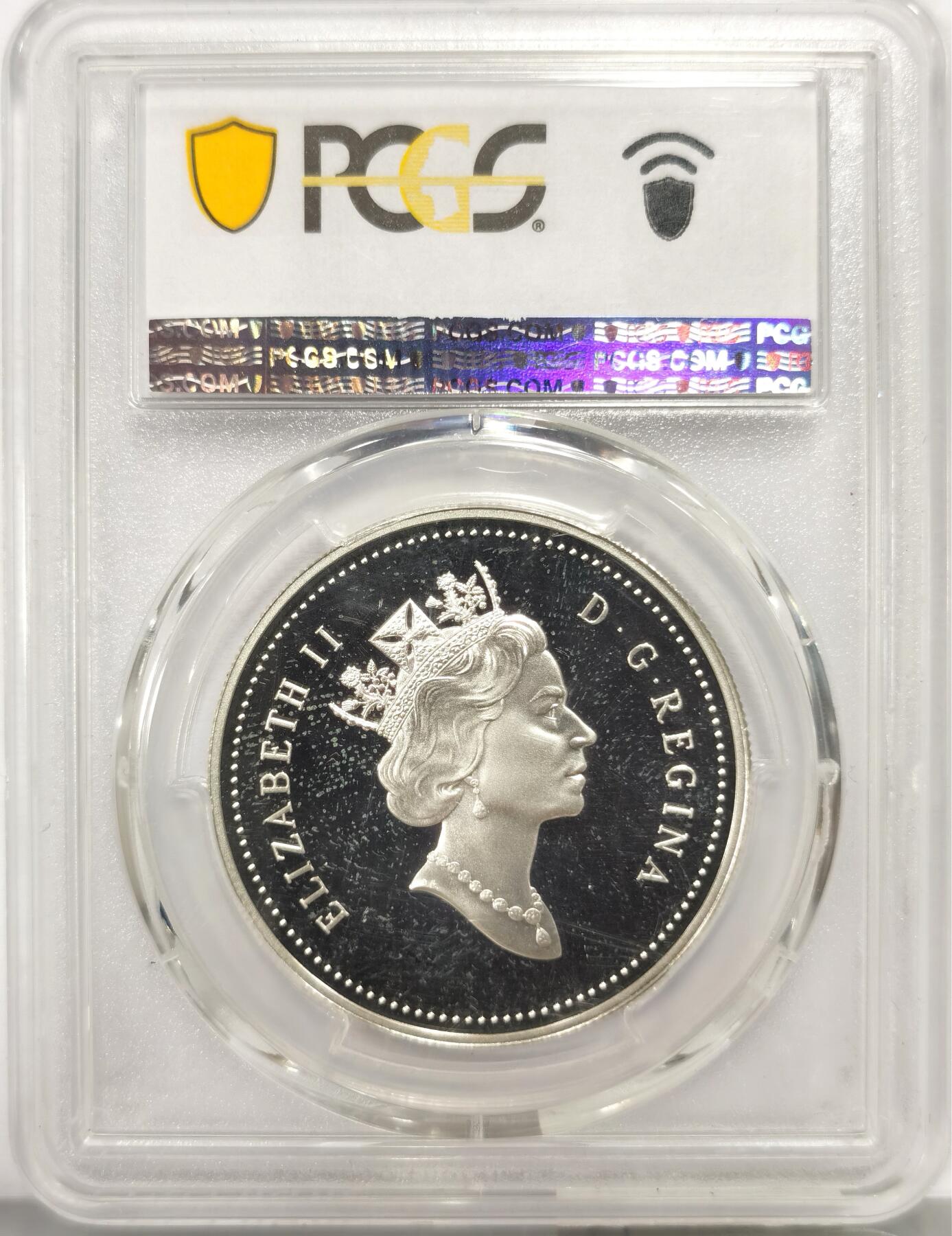 博洋堂世界钱币拍卖第162期（全场包邮） PCGS PR67DCAM 加拿大1993年斯坦利杯百年纪念1元精制银币