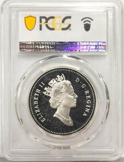 博洋堂世界钱币拍卖第162期（全场包邮） PCGS PR67DCAM 加拿大1993年斯坦利杯百年纪念1元精制银币