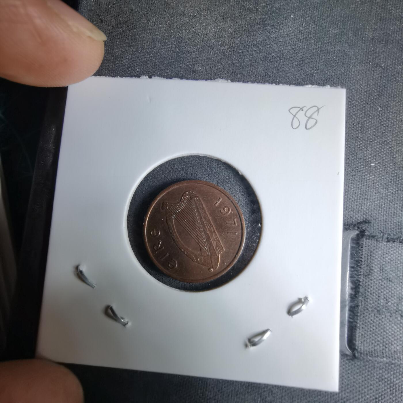 沼泽如烟--第997场 爱尔兰1971年半便士