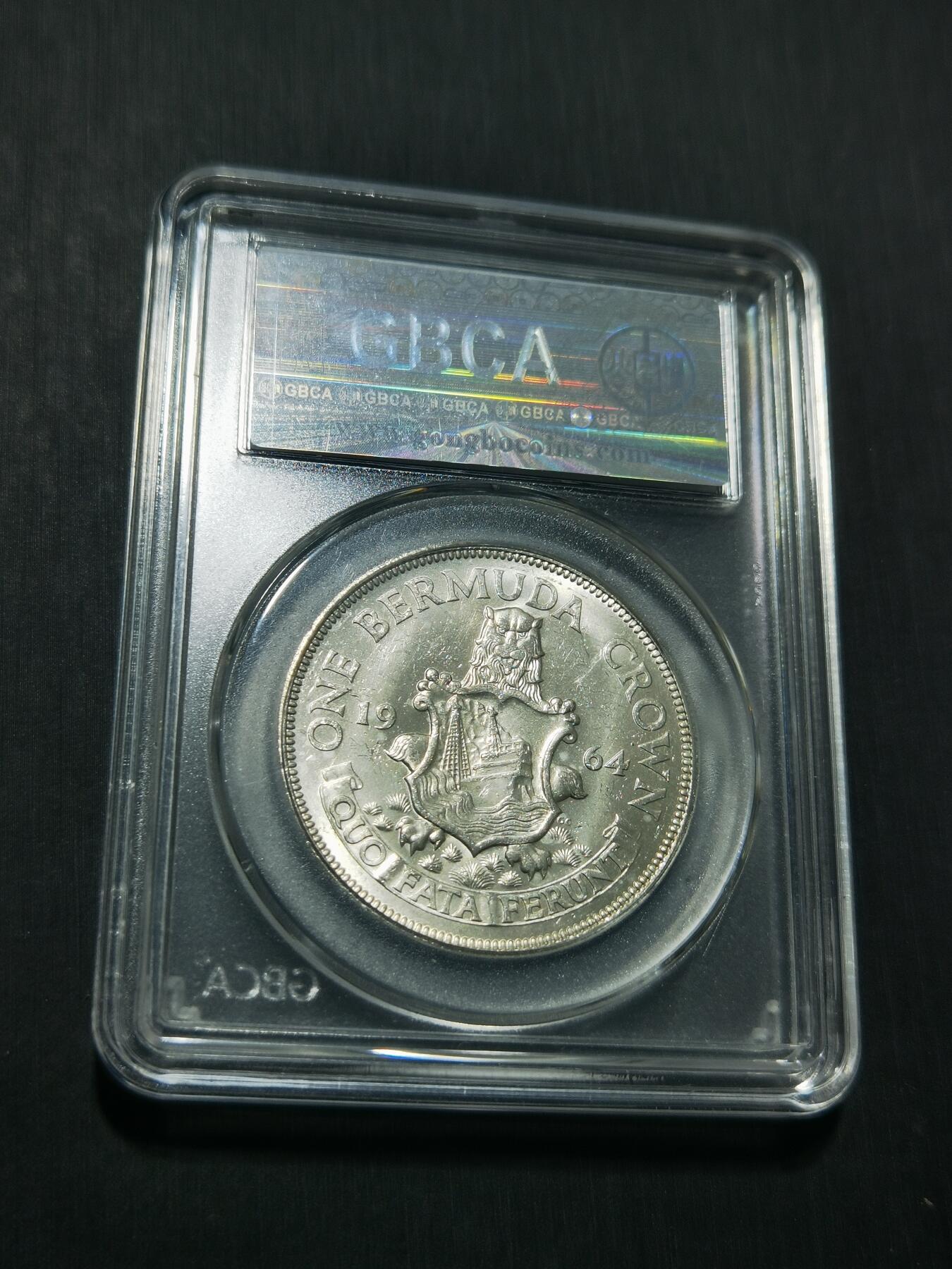 天下钱庄专场欢迎参拍 英属百慕大群岛银币