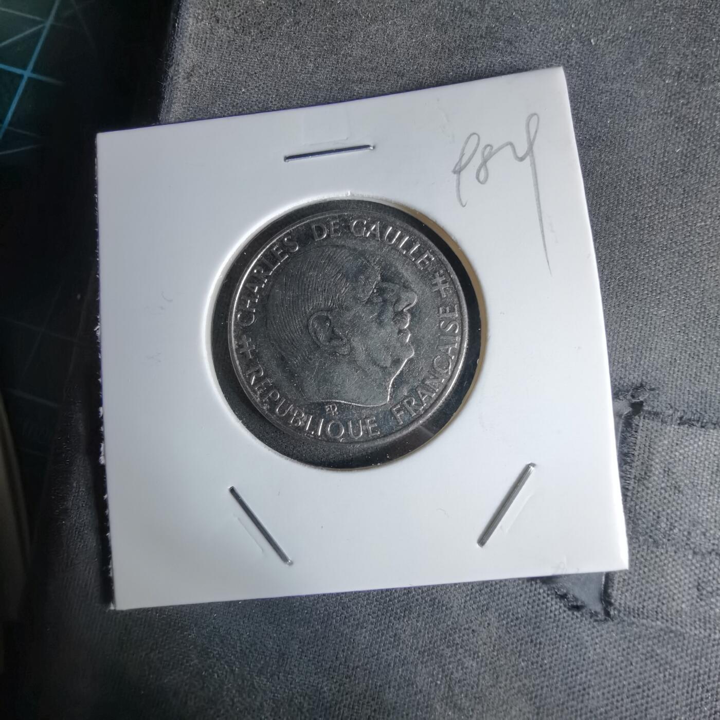 沼泽如烟--第998场 法国1988年1法郎