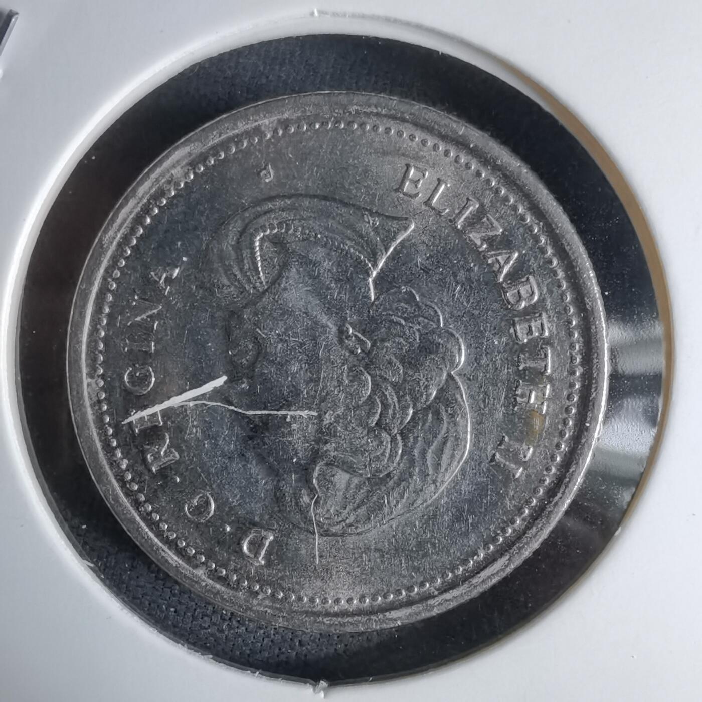 沼泽如烟--第998场 加拿大2005年25分纪念币