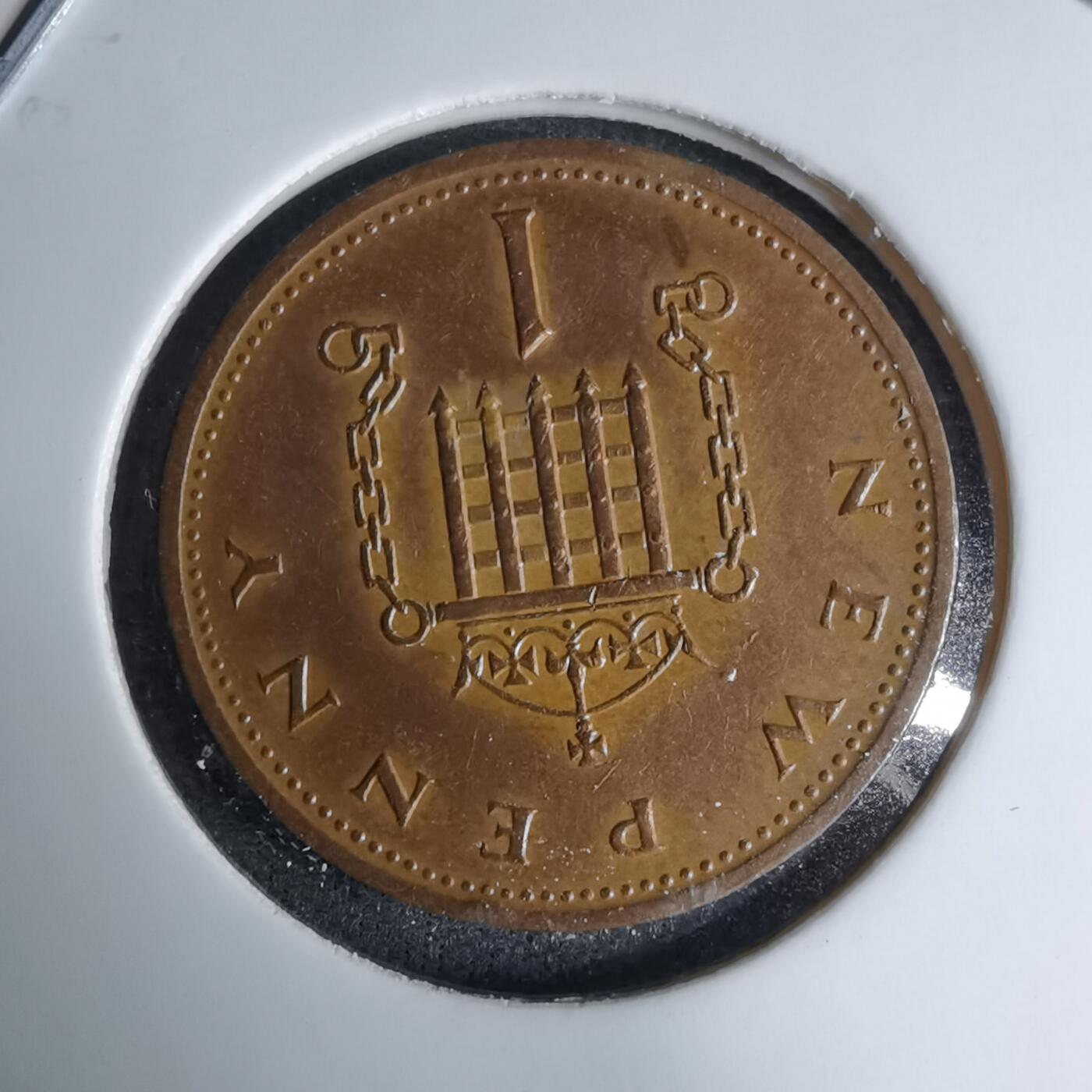 沼泽如烟--第997场 英国1971年1便士