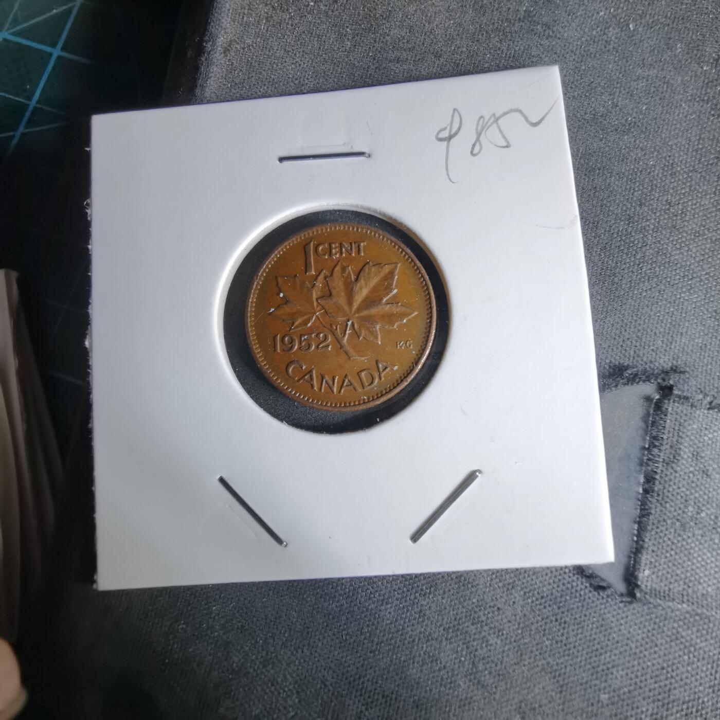 沼泽如烟--第998场 加拿大1952年一分